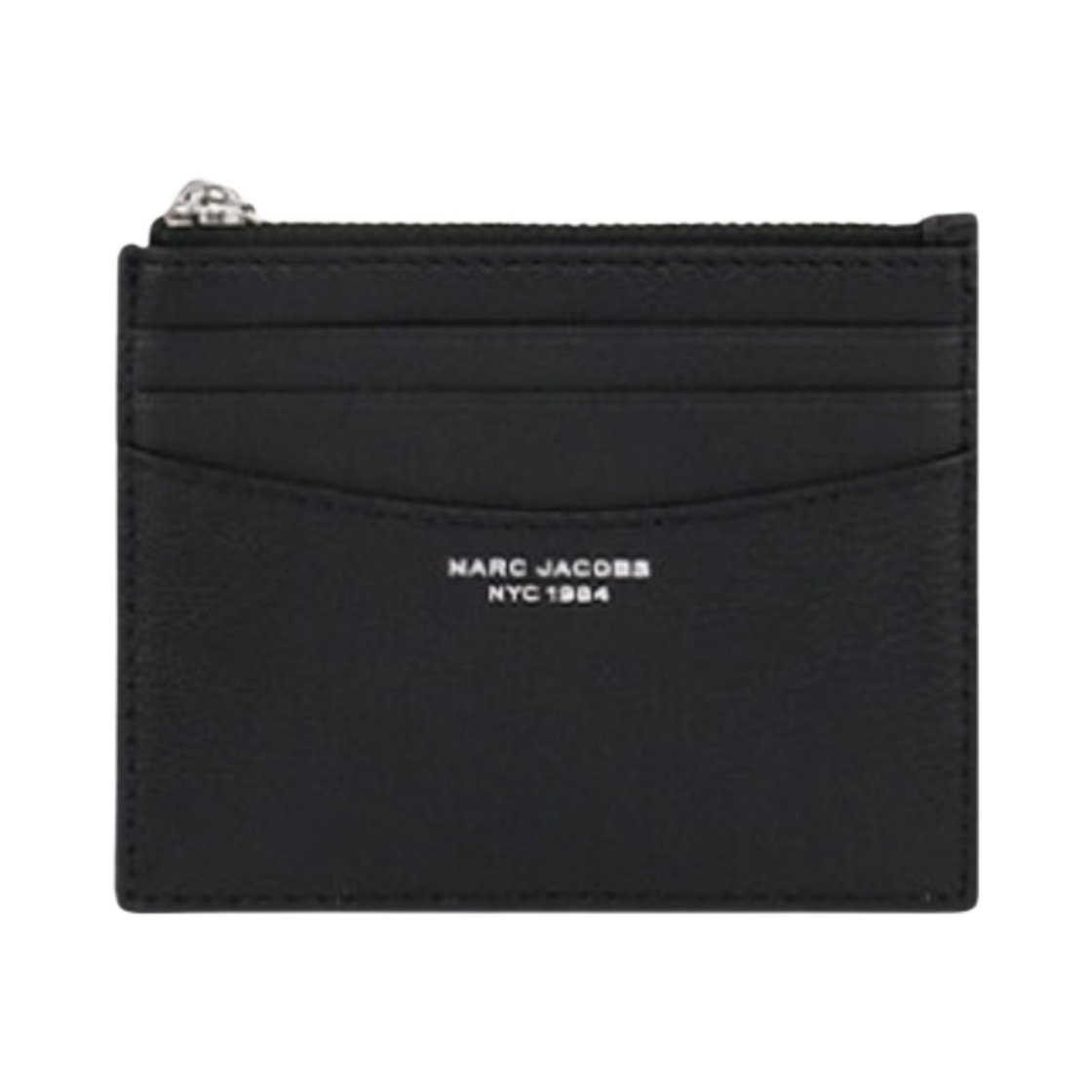 마크 제이콥스 더 슬림 84 집 카드 케이스 블랙(Marc Jacobs The Slim 84 Zip Card Case Black)