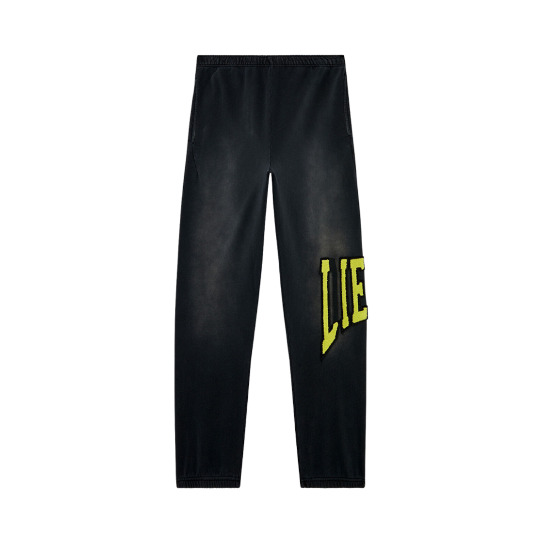 A121250EPAI-9XX Diesel P-Marchi College Track Pants With Lies Patches Black