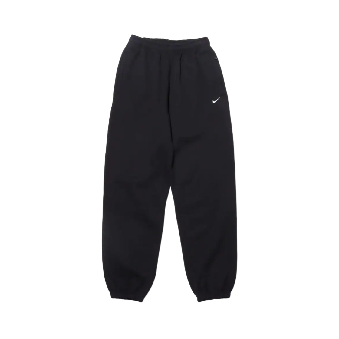 (W) 나이키 NRG 솔로 스우시 플리스 팬츠 블랙 화이트 - US/EU