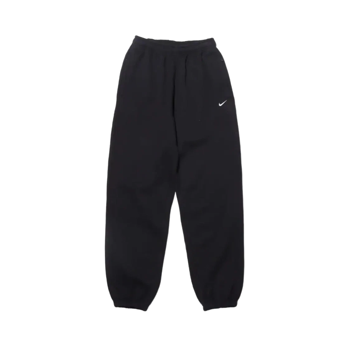 Nike (W) Nike NRG Solo Swoosh Fleece Pants Black White - US/EU · XXS