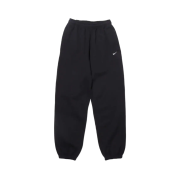 (W) Nike NRG Solo Swoosh Fleece Pants Black White - US/EU