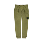 Stone Island 64551 Cotton Fleece Cargo Pants Olive Green - 21SS