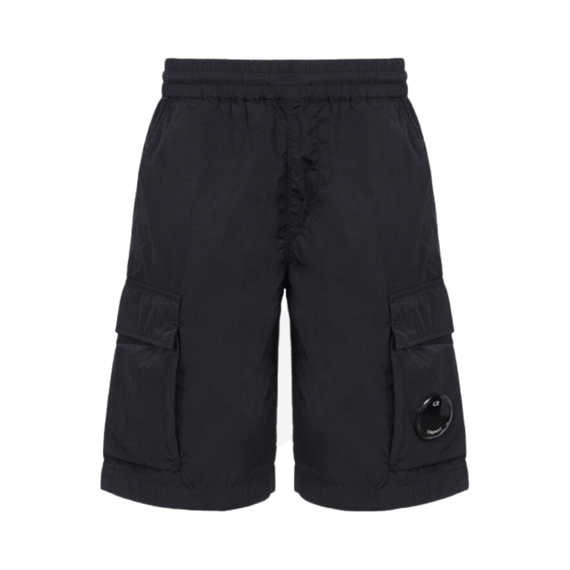 (키즈) C.P. 컴퍼니 U16 크롬-R 카고 쇼츠 토탈 이클립스 블루 - 23SS((Kids) C.P. Company U16 Chrome-R Cargo Shorts Total Eclipse Blue - 23SS) - 1