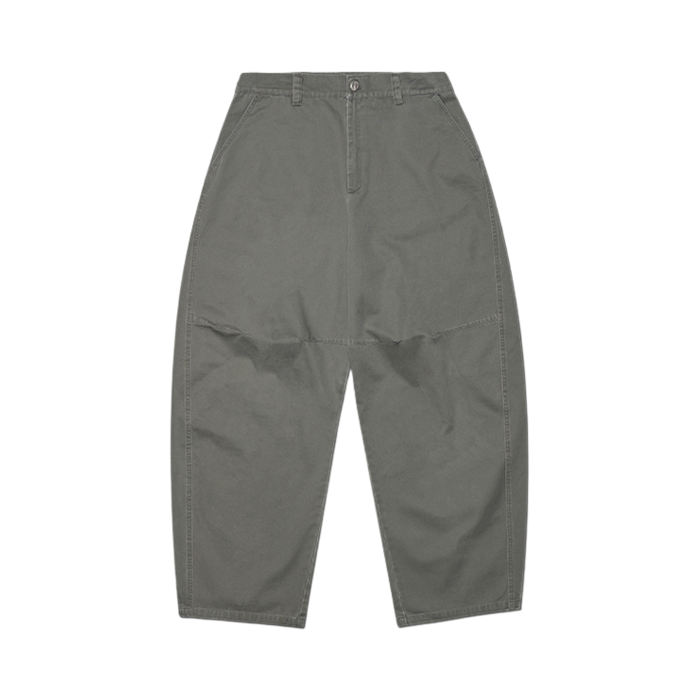 노매뉴얼 사이드 패널 팬츠 카키 그레이