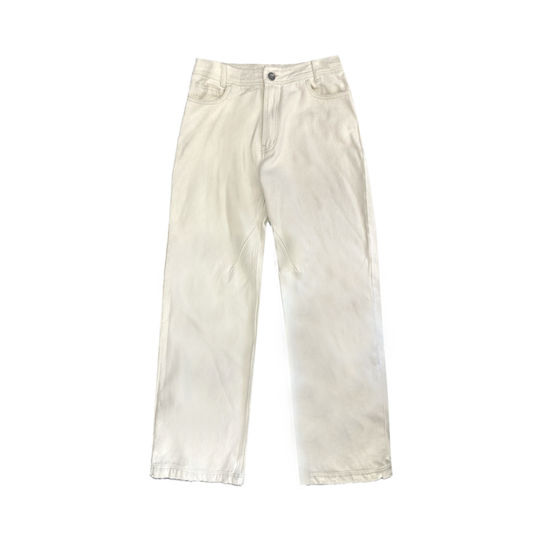 애티튜드 애티튜드 히든 에티튜드 로고 팬츠 아이보리(AA Hidden Attitude Logo Pants Ivory)