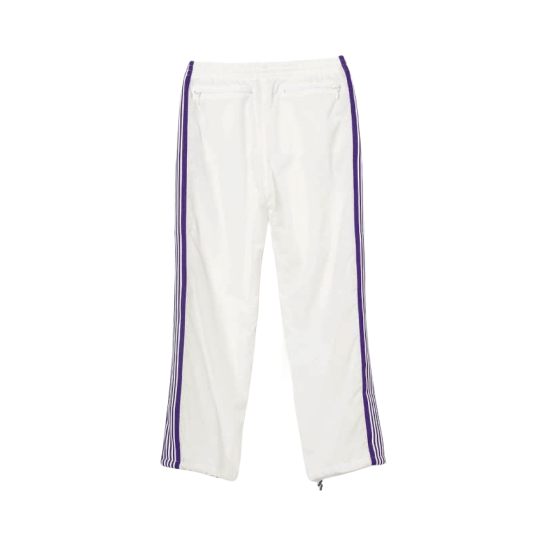 니들스 x 빔즈 커스텀 나일론 트랙 팬츠 화이트(Needles x Beams Nylon Track Pants White) - 2