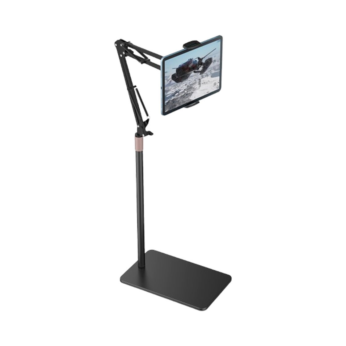 S600100001 SINJIMORU Stand Type Smartphone Tablet Holder iPhone iPad Jabara Black