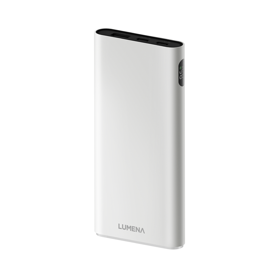 루메나 PQ10 고속 충전 보조배터리 루나 화이트(Lumena PQ10 Quick Charging Auxiliary Battery Luna White)