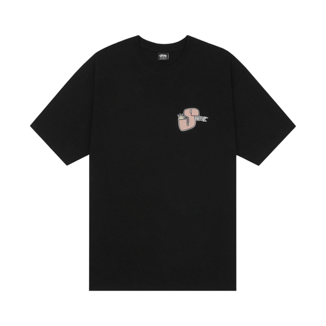 스투시 팻 S 티셔츠 블랙(Stussy Phat S T-Shirt Black) - 2