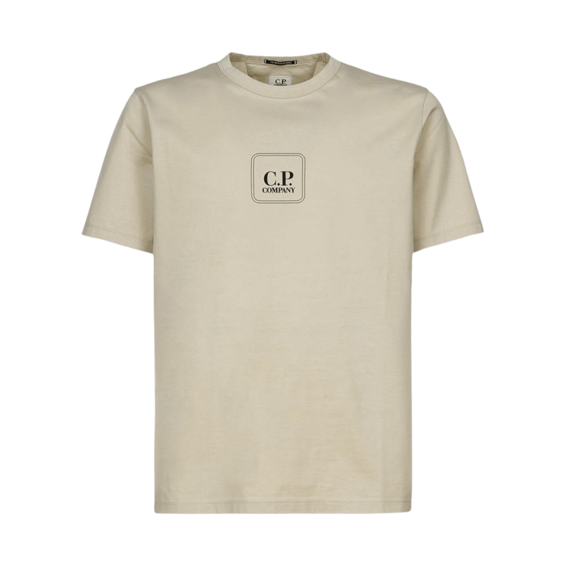 C.P. 컴퍼니 메트로폴리스 시리즈 머서라이즈드 저지 티셔츠 펠리칸 화이트 - 22FW(C.P. Company Metropolis Series Mercerized Jersey T-Shirt Pellican White - 22FW) - 1