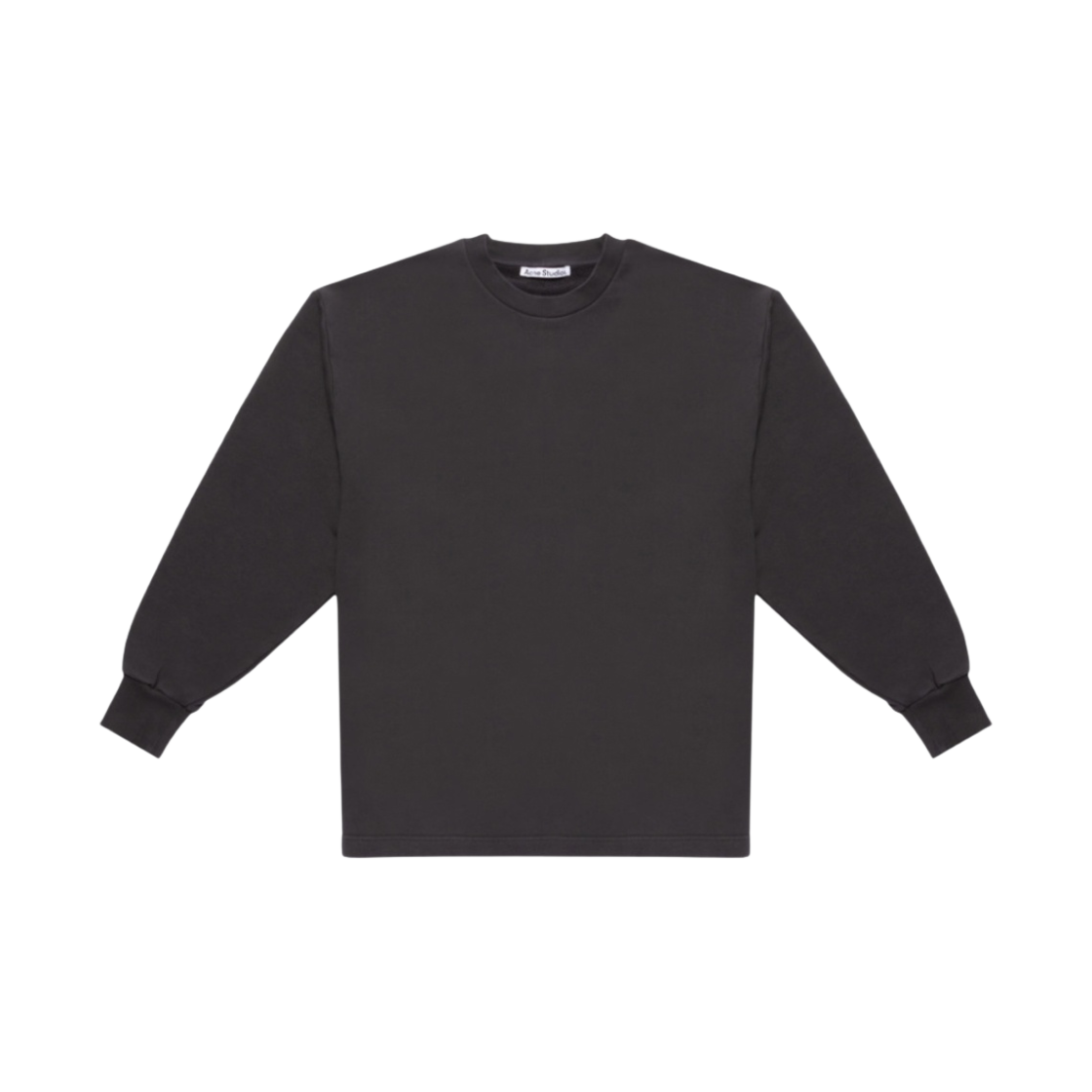 아크네 스튜디오 크루넥 스웨트셔츠 페이디드 블랙(Acne Studios Crewneck Sweatshirt Faded Black) - 2