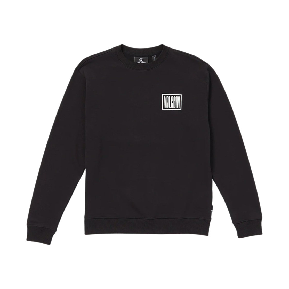 볼컴 와타나이트 크루 넥 스웨트셔츠 블랙(VOLCOM Watanite Crew Neck Sweatshirts Black) - 1