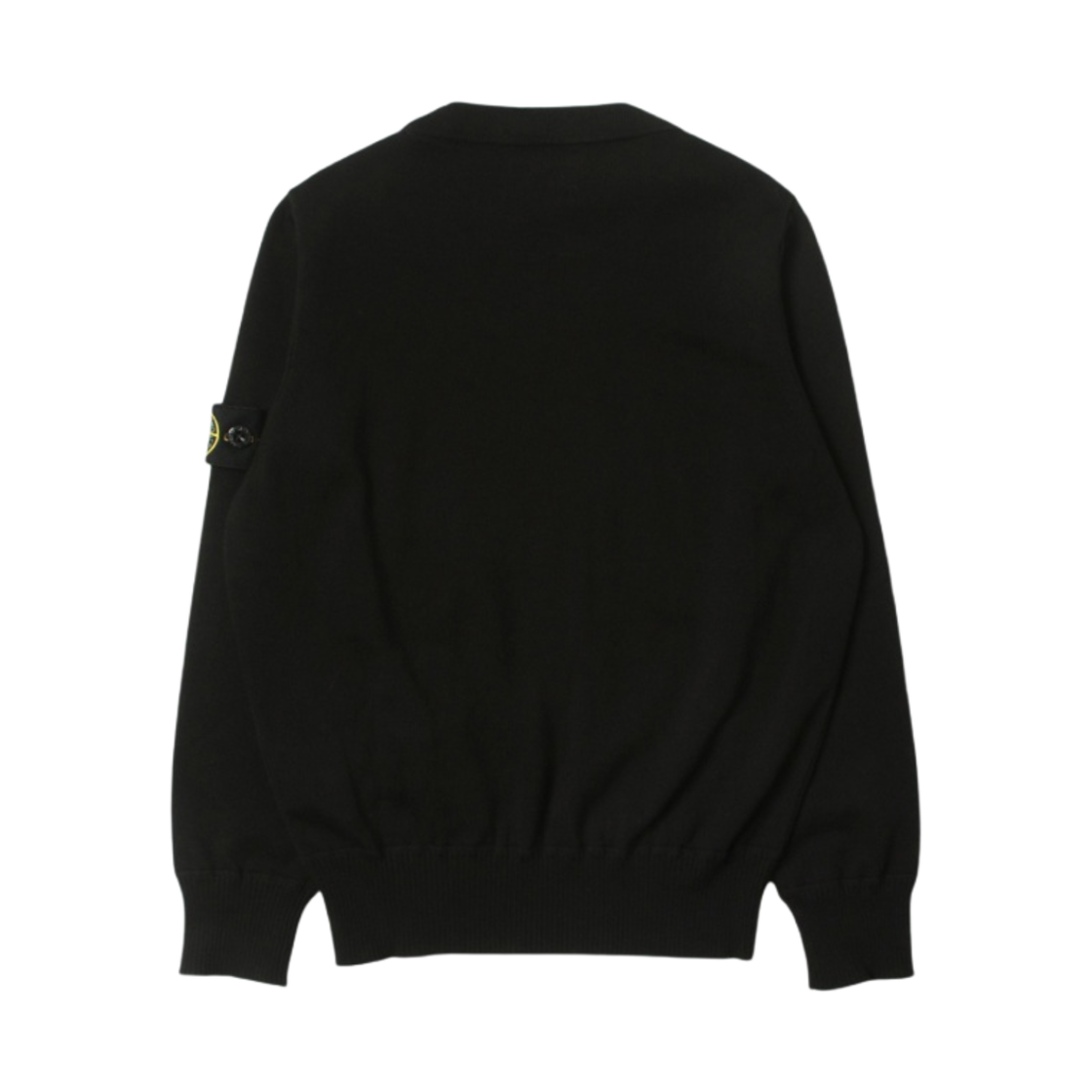 (키즈) 스톤 아일랜드 502A4 크루넥 니트 블랙 - 22SS((Kids) Stone Island 502A4 Crewneck Knit Black - 22SS) - 2