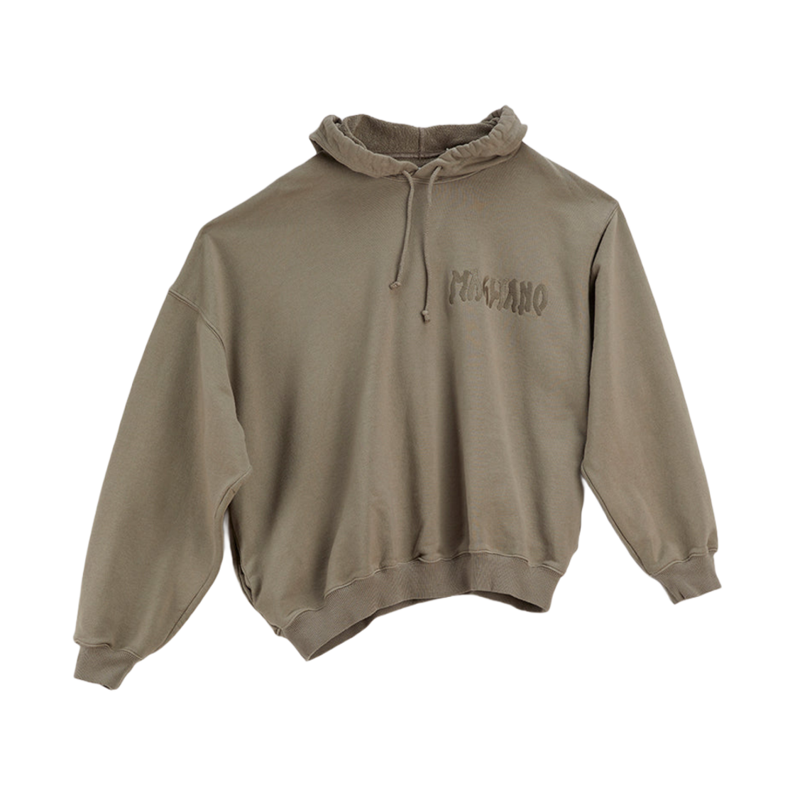 R58011828-07 Magliano Twisted Hoodie Dust