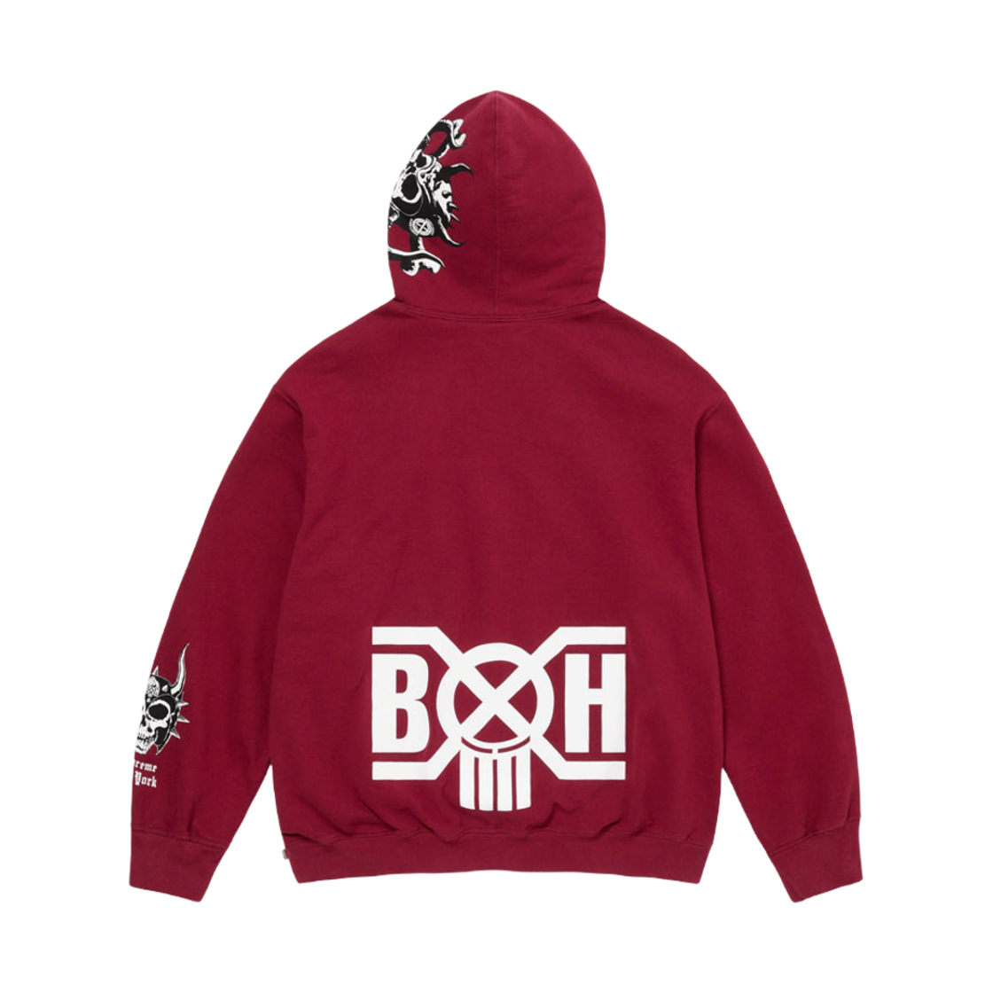 슈프림 x 바운티 헌터 후드 스웨트셔츠 카디널 - 23FW(Supreme x Bounty Hunter Hooded Sweatshirt Cardinal - 23FW) - 2