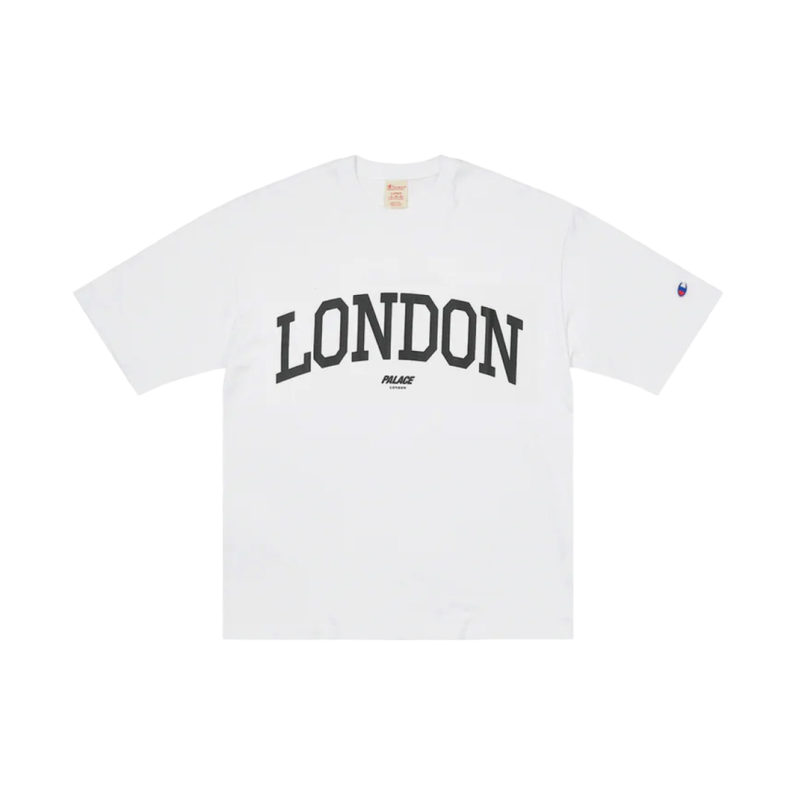 팔라스 챔피언 샵 티셔츠 런던 화이트 - 23FW(Palace Champion Shop T-Shirt London White - 23FW) - 1