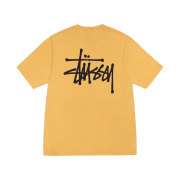 Stussy Basic Stussy Pigment Dyed T-Shirt Honey 2023