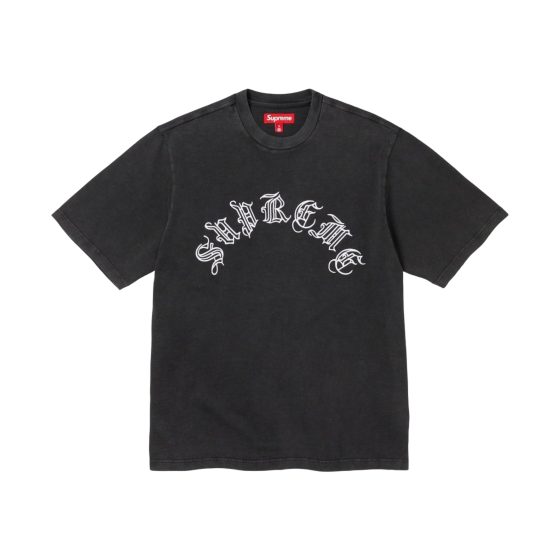 슈프림 올드 잉글리시 숏슬리브 탑 블랙 - 23FW