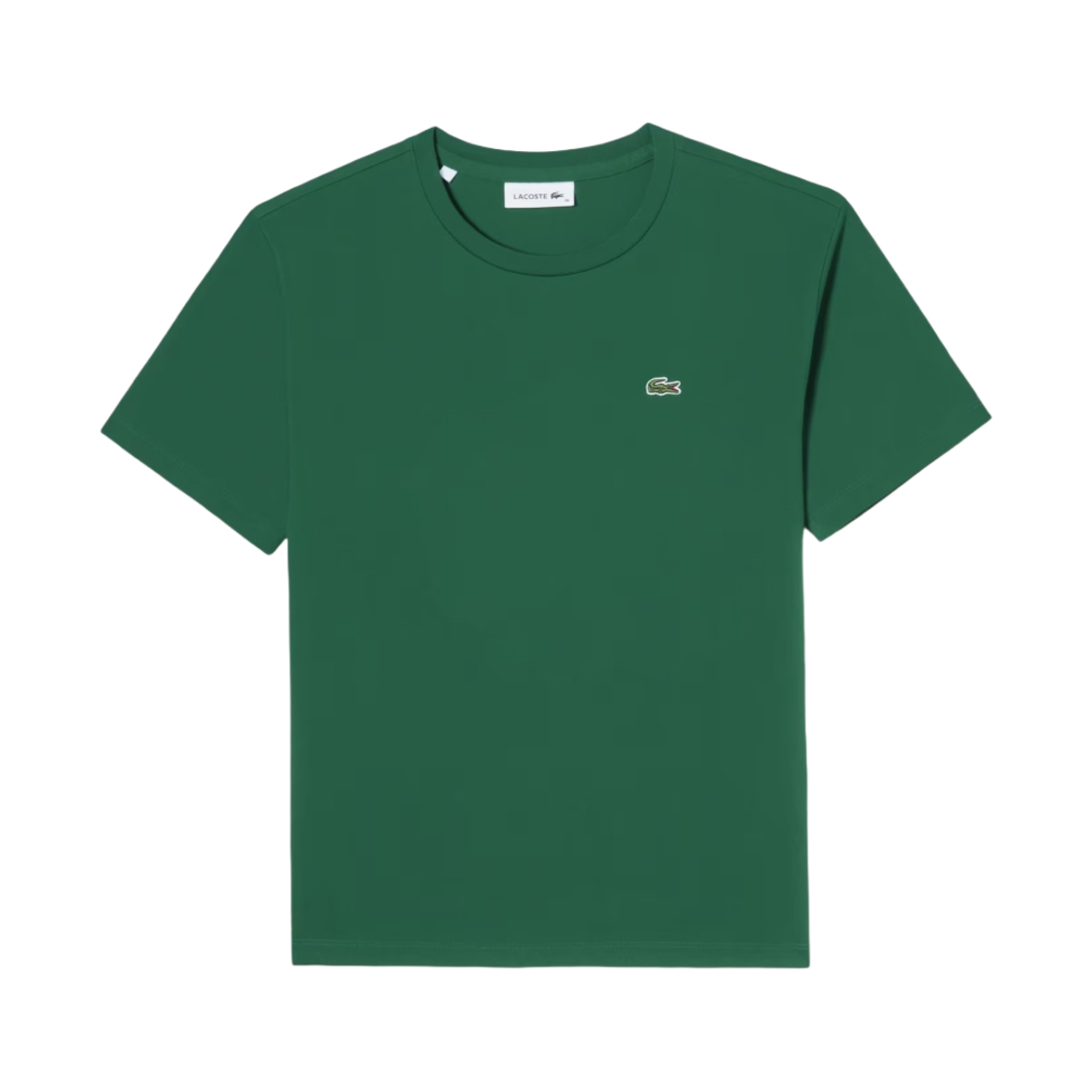 (W) 라코스테 베이직 크루넥 티셔츠 그린