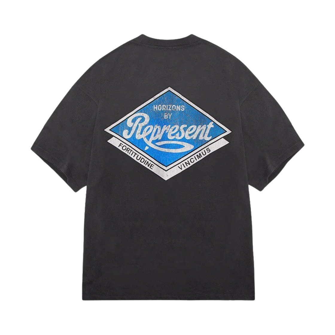 리프레젠트 클래식 파츠 티셔츠 에이지드 블랙