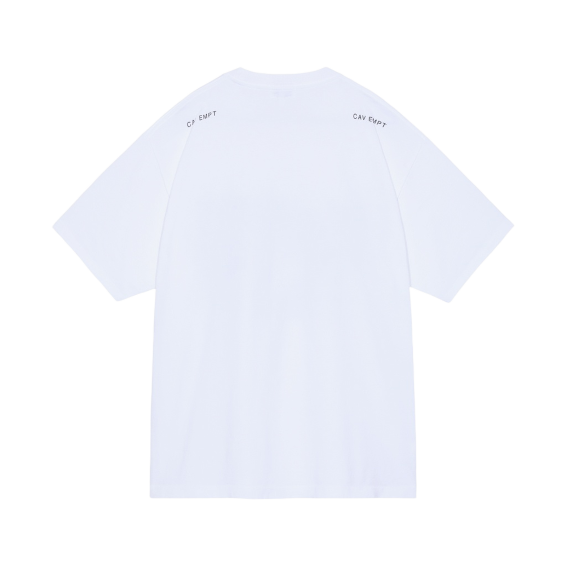 카브엠트 WB 지구라트 헤드 II 스타 C.E 레드 티셔츠 화이트 - 24SS(Cav Empt WB Ziggurat Heads II Star C.E Red T-Shirt White - 24SS) - 2