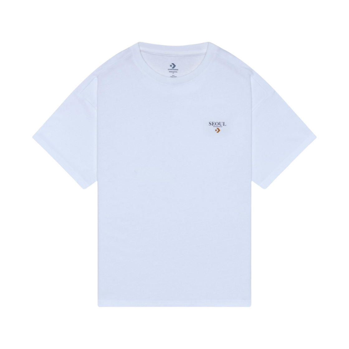 10027434-A01 Converse Seoul City Graphic T-Shirt White
