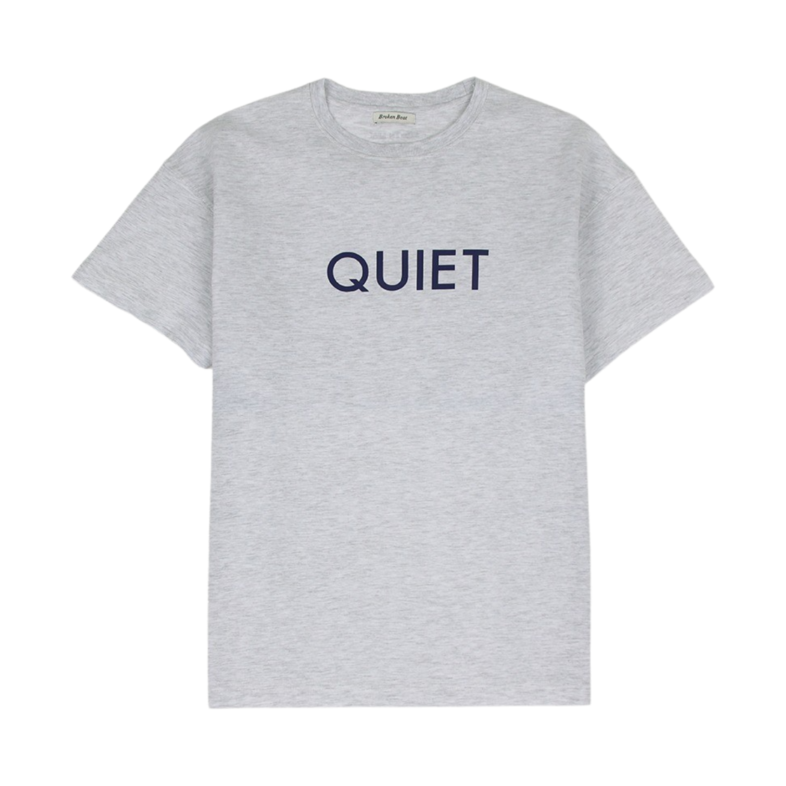 브로큰비트 콰이엇 반팔티셔츠 멜란지(Broken Beat Quiet Shorts Sleeve Melange)