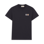 Maison Kitsune Double Fox Head Patch Classic T-Shirt Anthracite