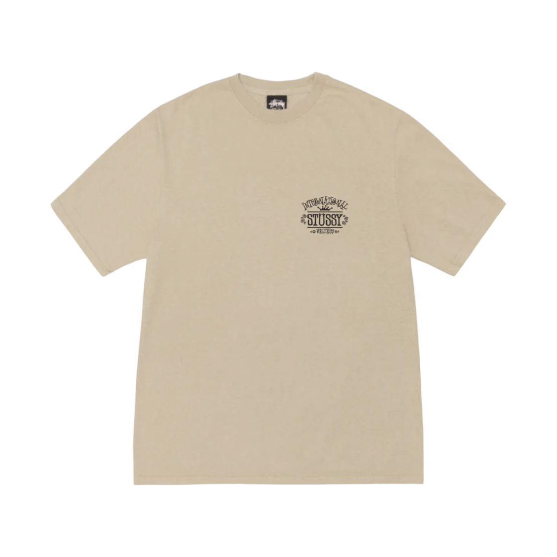 스투시 피그먼트 다이드 월드와이드 티셔츠 카키(Stussy Pigment Dyed Worldwide T-Shirt Khaki) - 2