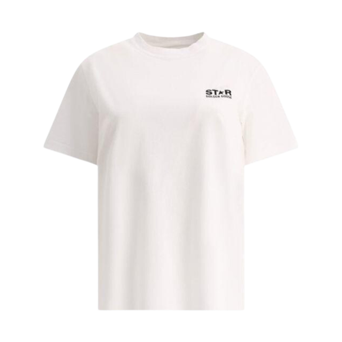 (W) 골든구스 로고 스타 티셔츠 화이트((W) Golden Goose Logo Star T-Shirt White)