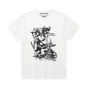 Thevinylhouse Vintage Drawing Tee White