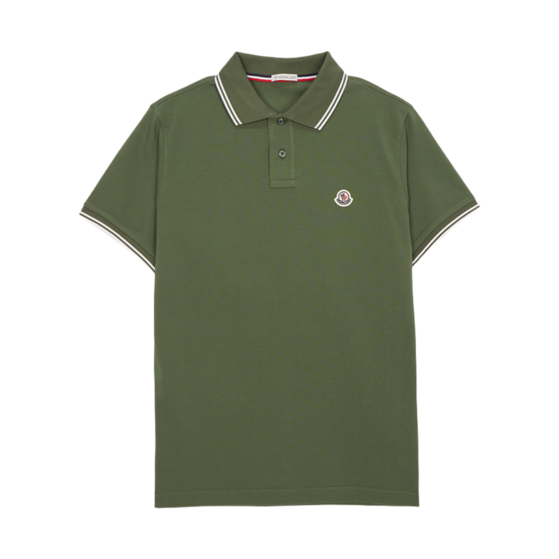 몽클레르 카라 숏슬리브 티셔츠 블랙 - 25SS | Moncler | KREAM