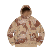 Supreme Windstopper Zip Up Hooded Sweatshirt Chocolate Chip Camo - 22FW