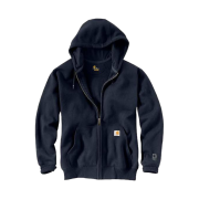 Carhartt Rain Defender Loose Fit Heavyweight Tall Full Zip Sweatshirt New Navy