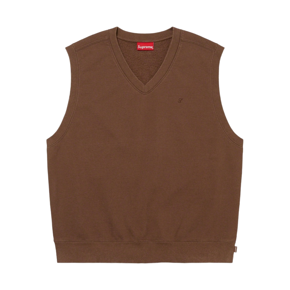 슈프림 스웨트셔츠 베스트 브라운 - 23SS(Supreme Sweatshirt Vest Brown - 23SS) - 1