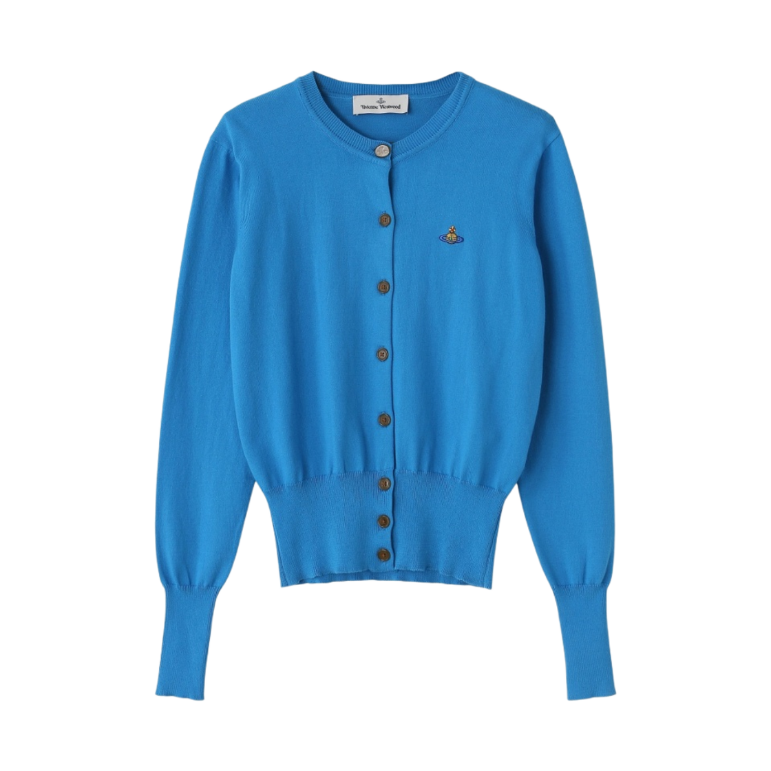 (W) 비비안 웨스트우드 베아 가디건 블루((W) Vivienne Westwood Bea Cardigan Blue) - 1
