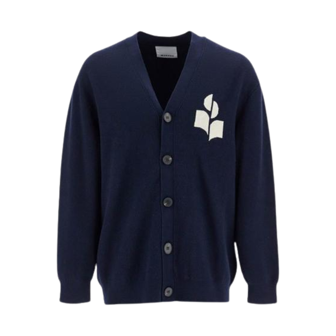 CA0097FA-A1X05E-30MI (W) Isabel Marant Norton Cardigan Midnight - 25SS
