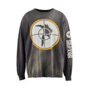 Saint Mxxxxxx Target L/S T-Shirt Black - 24SS