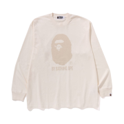 BAPE Garment Dye By Bathing Ape Relaxed Fit L/S T-Shirt Dark Green