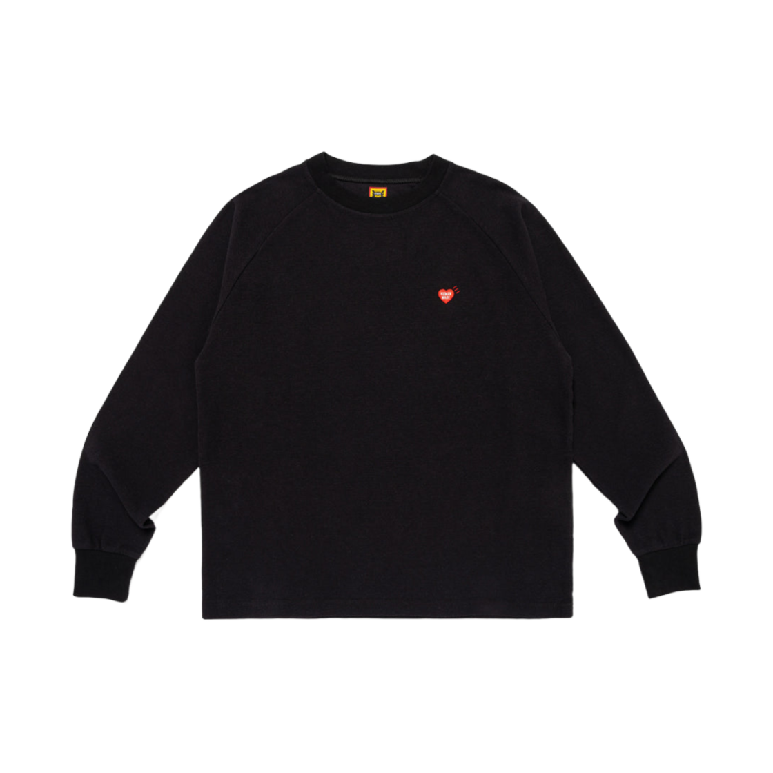 휴먼 메이드 래글런 슬리브 롱슬리브 티셔츠 블랙(Human Made Raglan Sleeve L/S T-Shirt Black) - 2
