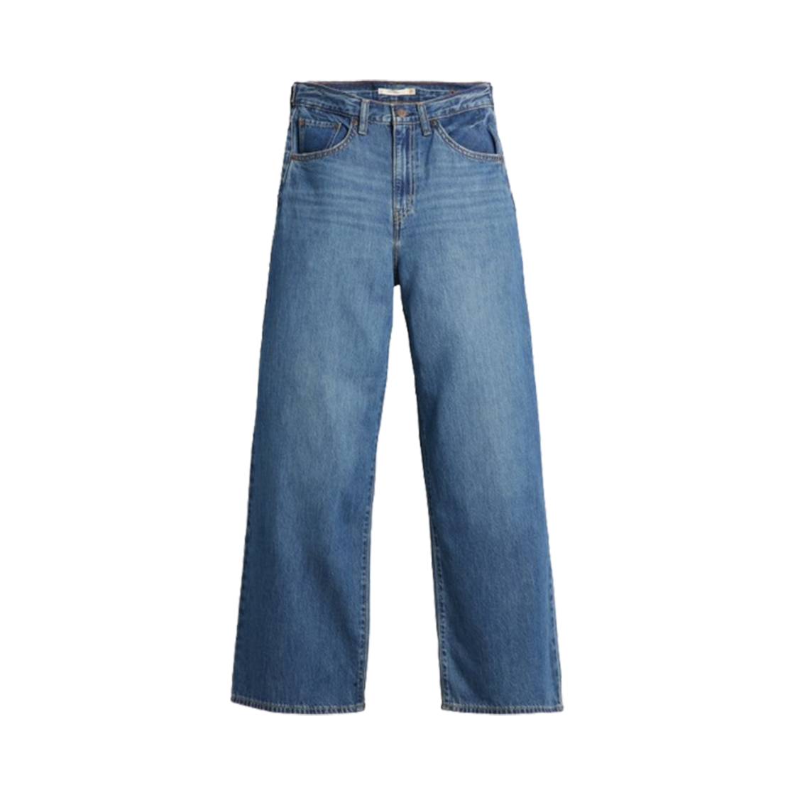 리바이스 우먼 신치 배기 진 미디엄 인디고