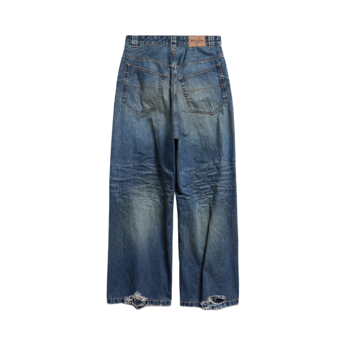 발렌시아가 배기 팬츠 딥 블루(Balenciaga Baggy Pants Deep Blue) - 2