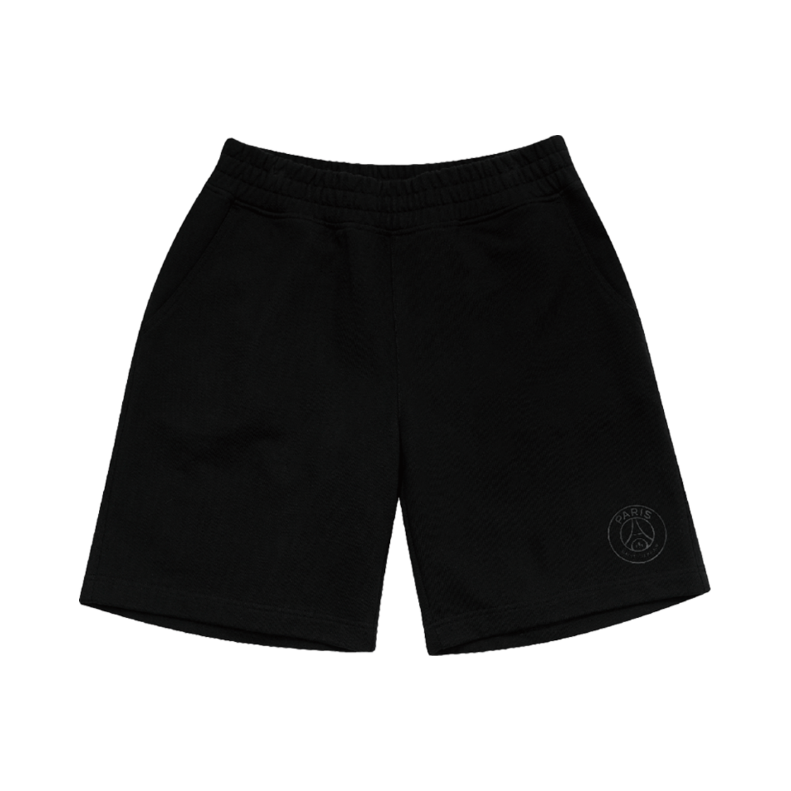 오버더피치 파리 생제르망 엠블럼 스웻 쇼츠 블랙(Over The Pitch PSG EMBLEM SWEAT SHORTS BLACK)