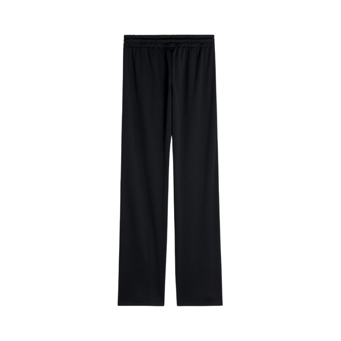 (W) 셀린느 더블 페이스 저지 트리옹프 트랙 팬츠 블랙 레드((W) Celine Triomphe Track Pants in Double Face Jersey Black Red) - 2