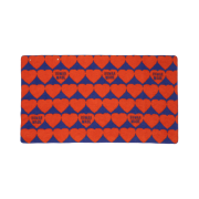 Human Made Heart Fleece Blanket Orange