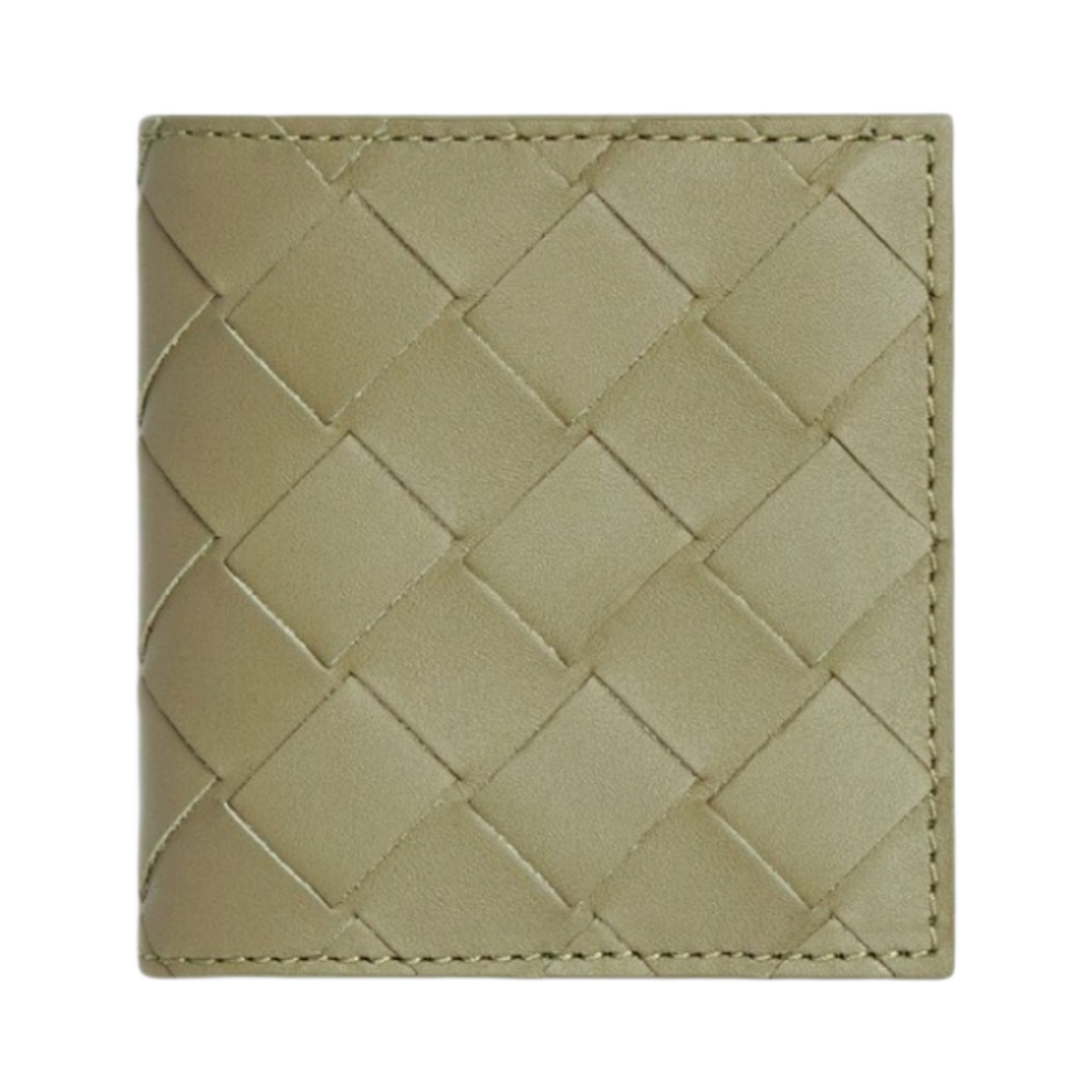 보테가 베네타 폴드 코인 지갑 트래버틴 패러킷(Bottega Veneta Folded Coin Purse Travertine Parakeet) - 1