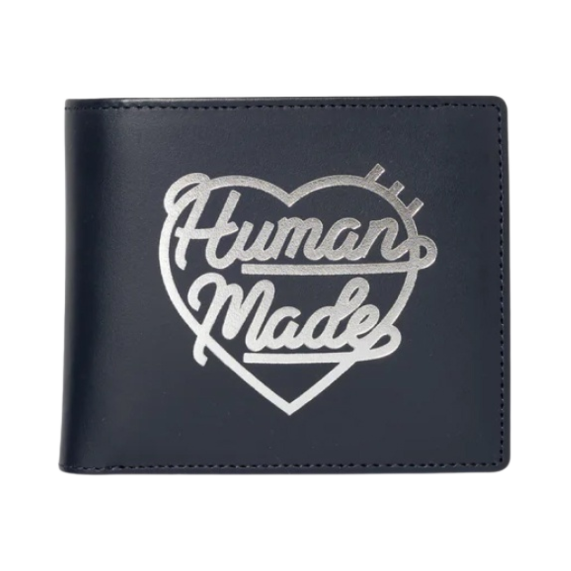HM26GD089 Human Made Leather Wallet Navy