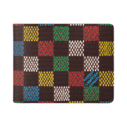 Louis Vuitton Slender Wallet Damier Ebene Multicolor