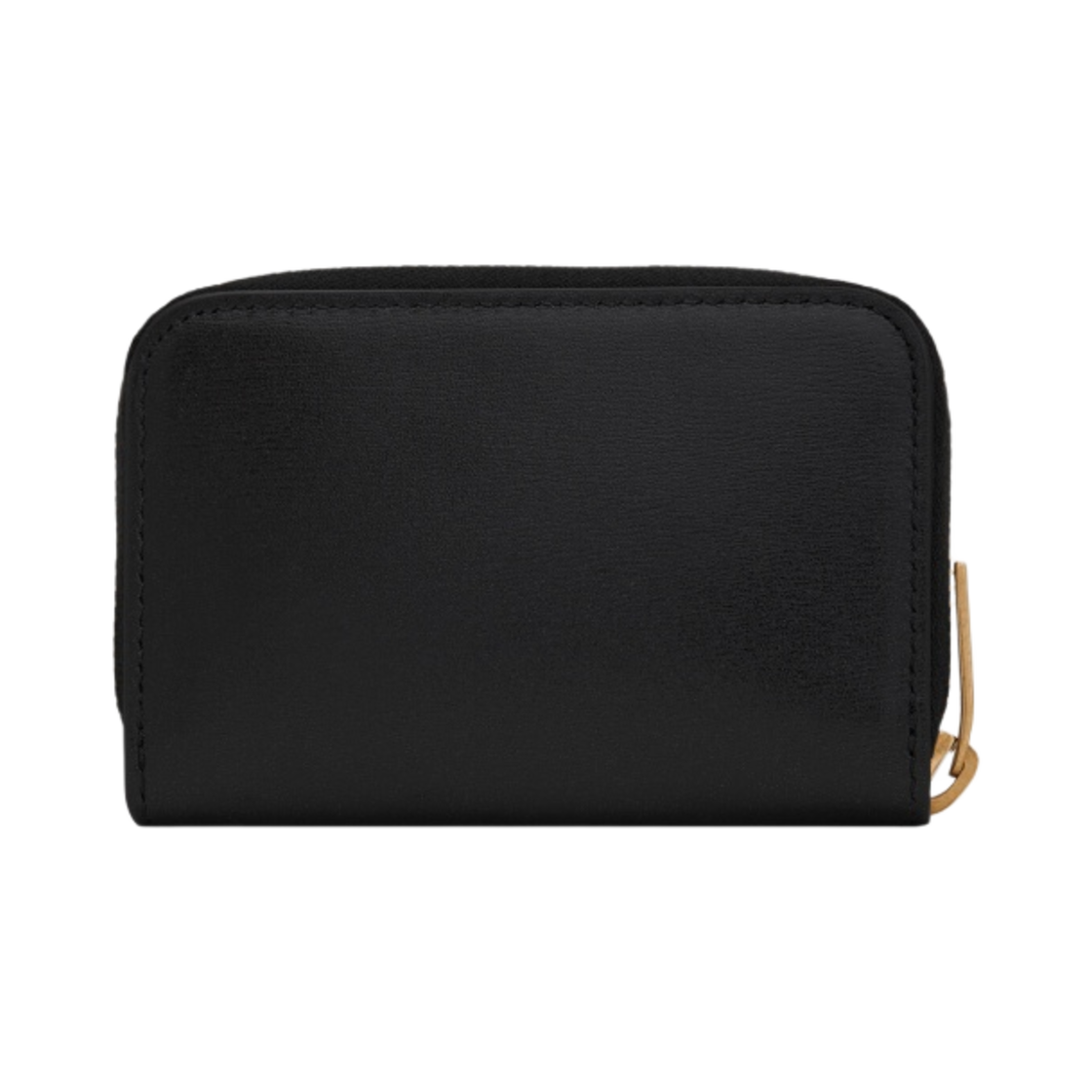 생로랑 스무스 레더 타이니 카산드라 동전 카드 지갑 블랙(Saint Laurent Tiny Cassadre Coin Card Wallet in Smooth Leather Black) - 2