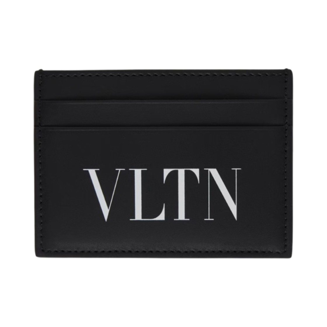 발렌티노 VLTN 레더 카드 홀더 블랙(Valentino VLTN Leather Card Holder Black)